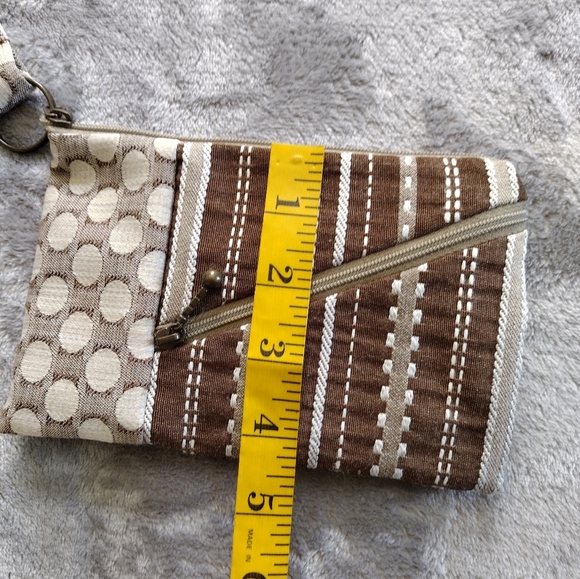 Maruca Beetle Bag Tapestry Wristlet Clutch Handmade in Boulder CO USA - Picture 4 of 5